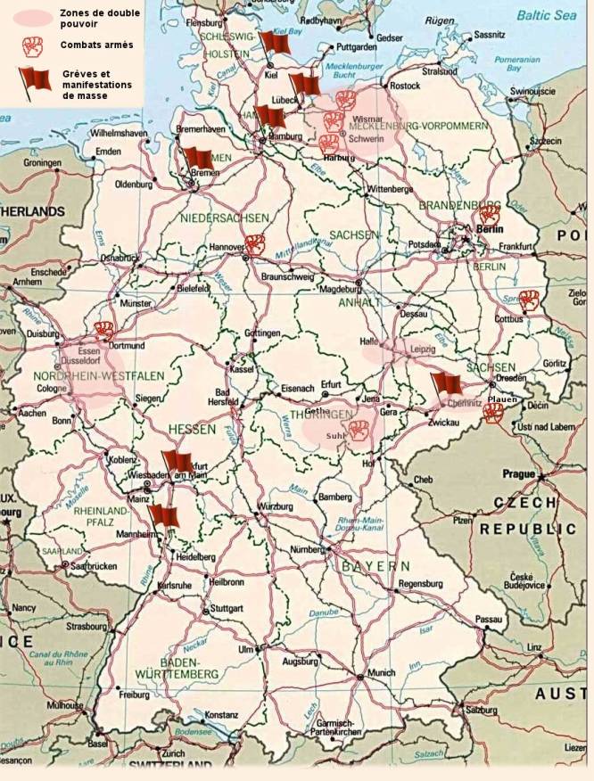 La situation en Allemagne au lendemain du putsch de Kapp